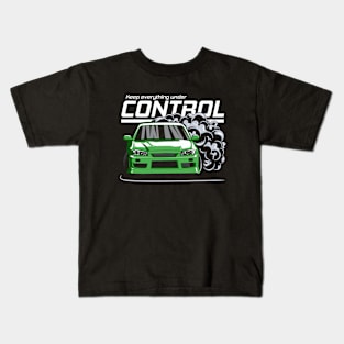 Keep everything under control (green) Kids T-Shirt